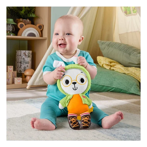 Fisher Price Kamp Zamanı Sarılma Arkadaşım Tavşancık JLB87 - Görsel 2