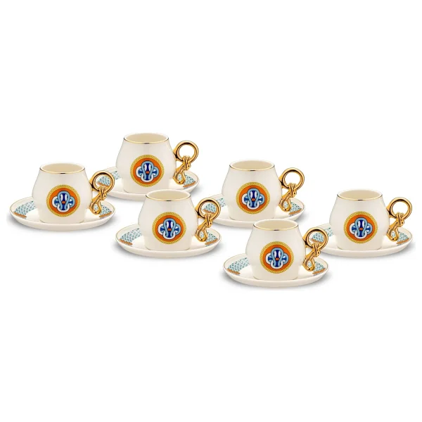 Jumbo Tide 6 Kişilik Kahve Fincan Takımı - Görsel 2