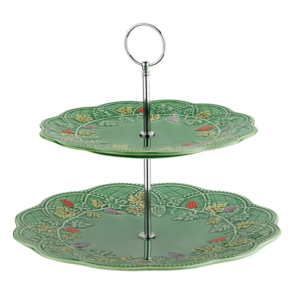 Lucky Art Vinea 27 cm İki Katlı Kurabiyelik - Görsel 3