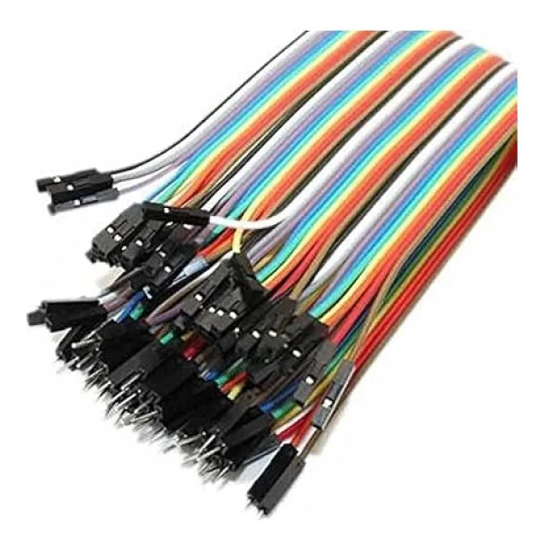 40 Pin Ayrılabilen Dişi-Erkek F-M Jumper Kablo-200 Mm - Görsel 2