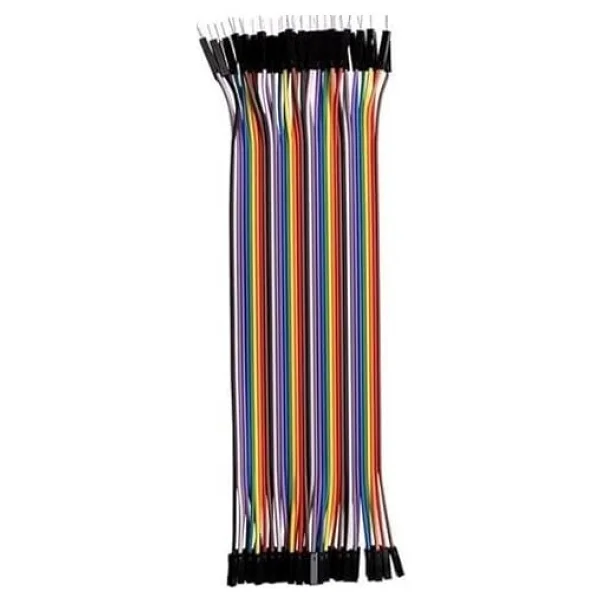 40 Adet Dişi-Erkek Jumper Kablo 20 Cm - Görsel 3