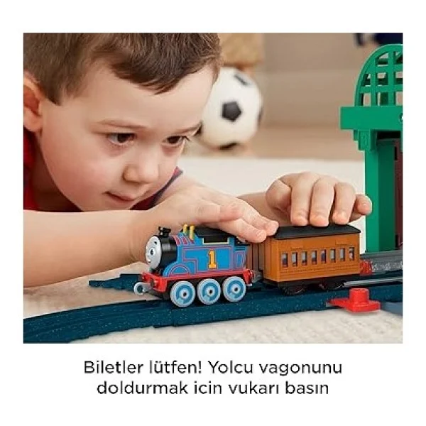Thomas & Friends Fisher-Price Thomas Ve Arkadaşlarıtm Knapford İstasyonu Oyun Seti Fisher-Price Thomas Ve Arkadaşları Knapford İstasyonu Tren Seti Hgx63 - Görsel 2