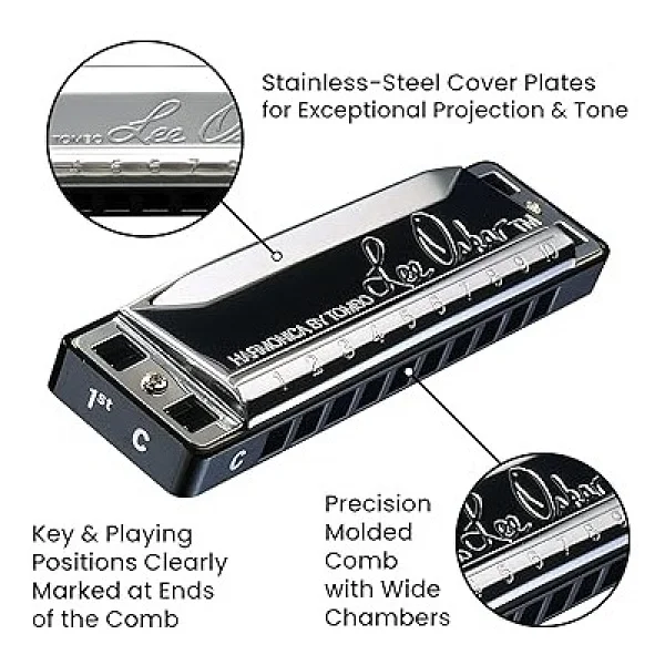 Oskar 797000 Major Diatonic A-Dur Mızıka - Görsel 3