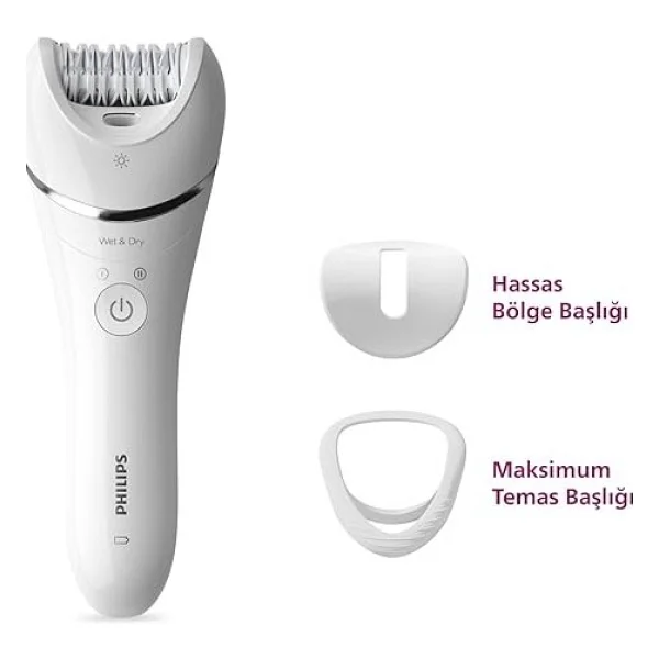 Philips 8000 Serisi Bre700/05 Islak Kuru Epilasyon Aleti - Görsel 8