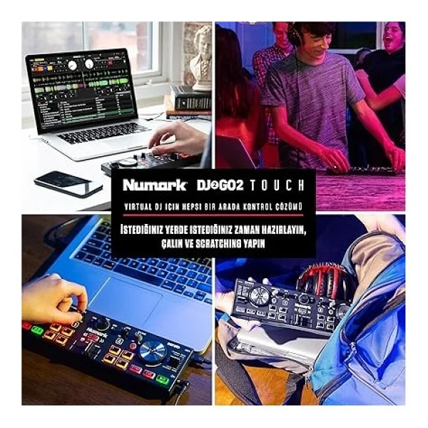 Numark Dj2go 2 Touch Dj Controller - Görsel 2