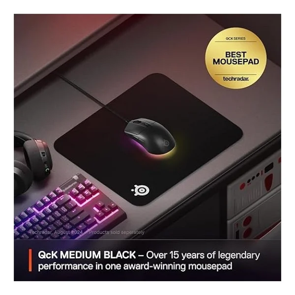 Steelseries Qck Siyah Medium Oyuncu Mouse Pad - Görsel 3