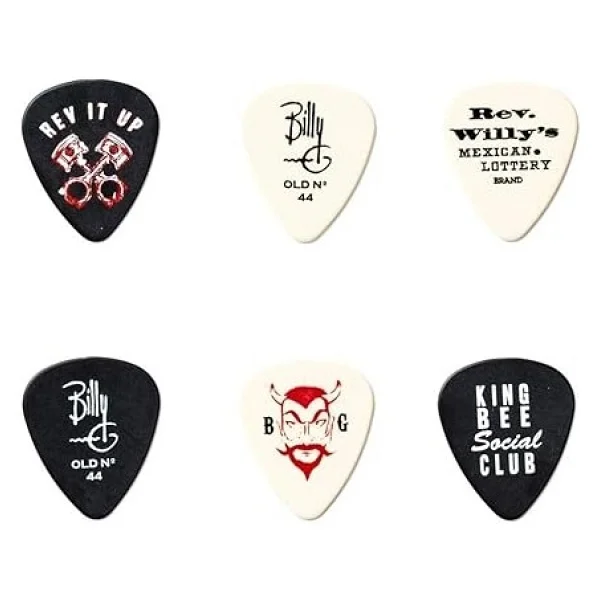 Dunlop Rev Willy Assorted 6lı Pena Seti (Medium) - Görsel 2