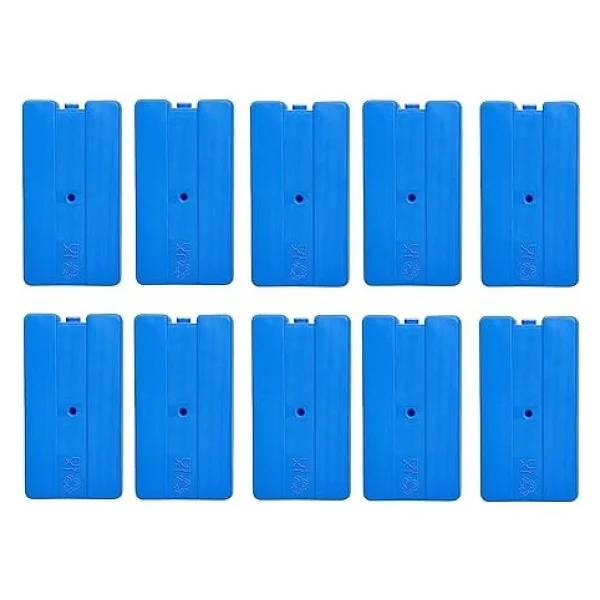 Ankanorm Buz Aküsü Buz Kasedi Ice Box 10nanlu Set 370 Ml X 10, Ankanorm, Mavi - Görsel 4