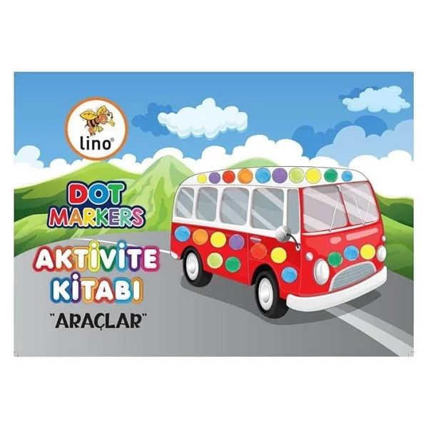 Dot Markers Boyama Kitabı - Araçlar - Kolektif - Görsel 2