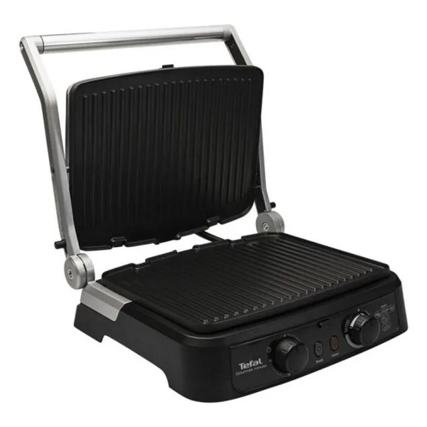 Tefal Grill Gourmet Minute Tost Makinesi Ve Izgara 2000 Watt Inox Paslanmaz Çelik 6 Dilim Kapasiteli + Hediye Doğal Ahşap Kesme Tahtası Seti - Görsel 5