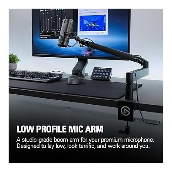 Elgato 10aan9901 Wave Mic Arm Lp Mikrofon Standı - Görsel 3