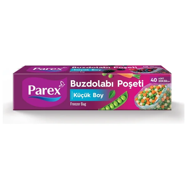 Parex Küçük Boy Buzdolabı Poşeti 40'lı - Görsel 5