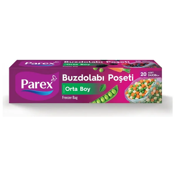 Parex Orta Boy Buzdolabı Poşeti 20'li - Görsel 10