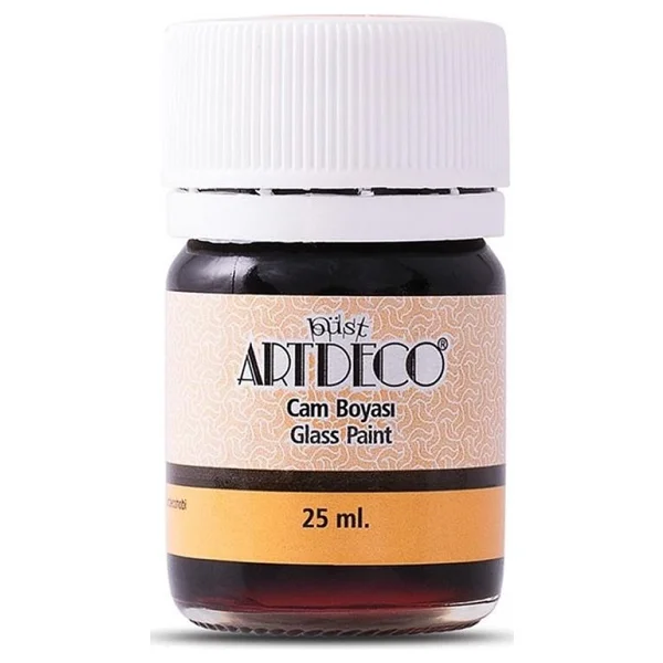 Artdeco 25 Ml Siyah Cam Boyası - Görsel 2
