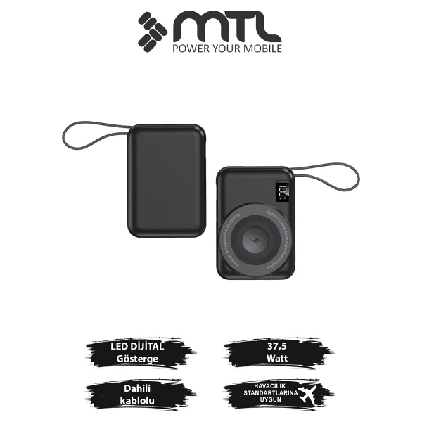 MTL MT4580 10000 mAh Hızlı Şarj MagSafe Powerbank - Görsel 2