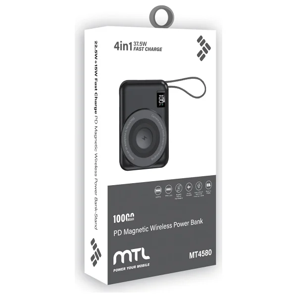 MTL MT4580 10000 mAh Hızlı Şarj MagSafe Powerbank - Görsel 4