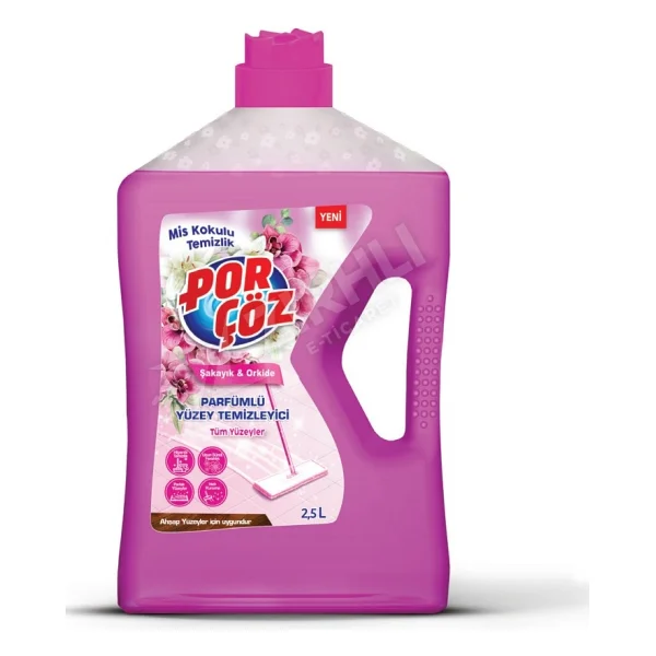 Porçöz Şakayık Orkide Yüzey Temizleyici 2.5 Lt - Görsel 2