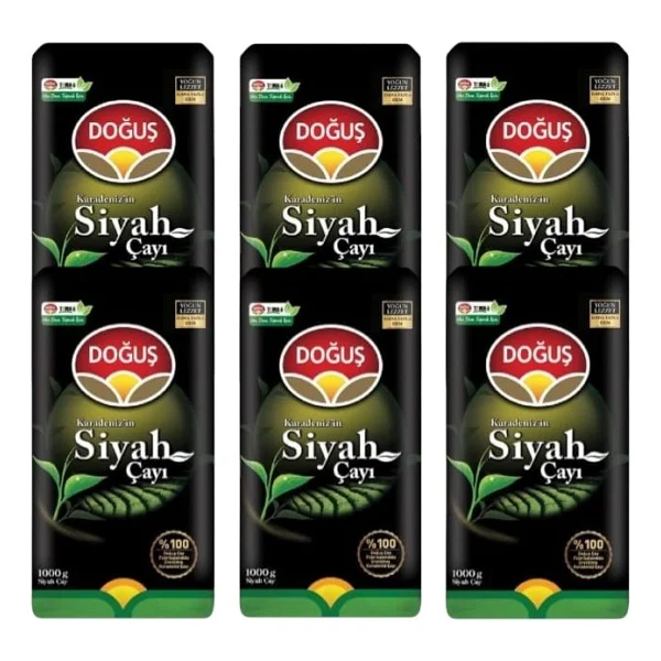 Doğuş Karadeniz'in Siyah Çayı 1 Kg 6'lı - Görsel 2