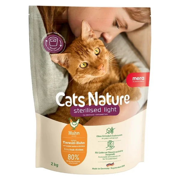 Mera Nature Light Tavuklu 2 Kg Kısırlaştırılmış Kedi Maması - Görsel 2