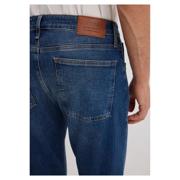 Mavi Milan Classic Denim 0081090816 Koyu Lacivert Erkek Kot Pantolon - Görsel 7