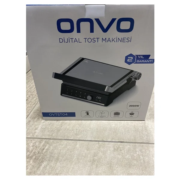 Onvo Ovtst04 2000 W Izgara Ve Tost Makinesi - Görsel 3