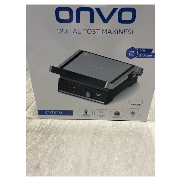 Onvo Ovtst04 2000 W Izgara Ve Tost Makinesi - Görsel 5