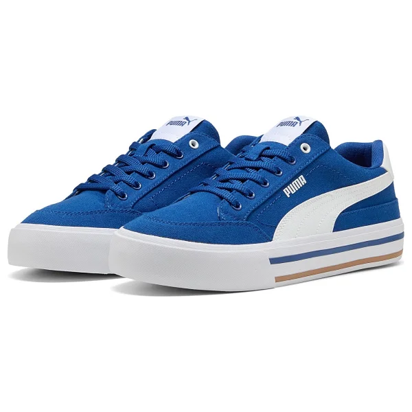 Puma Court Classic Vulc Fs 396353-24 Mavi Spor Ayakkabı - Görsel 3