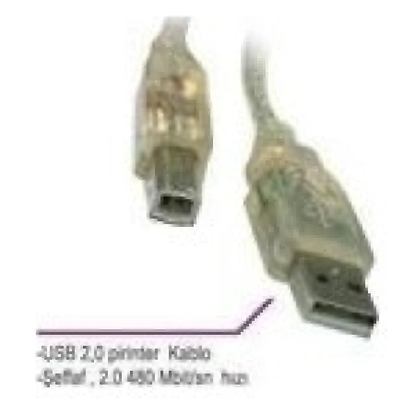 S-Link Sl-U2015 1.5 M USB 2.0 Yazıcı Kablosu - Görsel 6
