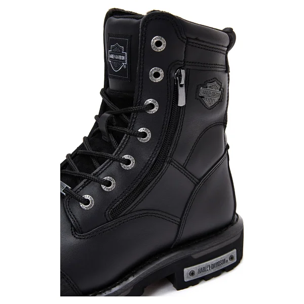 Harley Davidson Riddick 025m100552-B14-09 Siyah Erkek Deri Bot - Görsel 8
