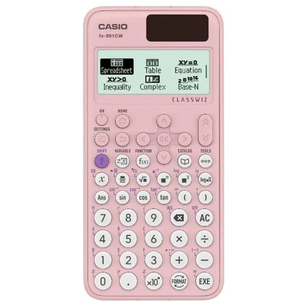 Casio Fx-991cw-Pk 552 Fonksiyonlu Bilimsel Hesap Makinesi - Görsel 6