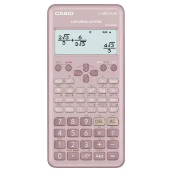 Casio Fx-82es Plus 2. Versiyon Pembe 252 Fonksiyonlu Bilimsel Hesap Makinesi - Görsel 10