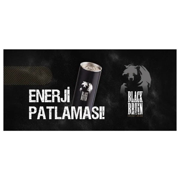 Black Bruin 500 Ml 24'lü Paket Enerji İçeceği - Görsel 2