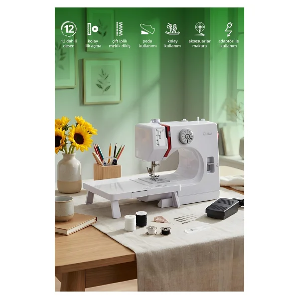 Kiwi Ksw-3072 Dikiş Makinesi - Görsel 2