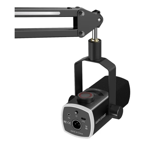 Fifine Ampligame Am8prot Xlr/USB RGB Dinamik Mikrofon Seti - Görsel 7