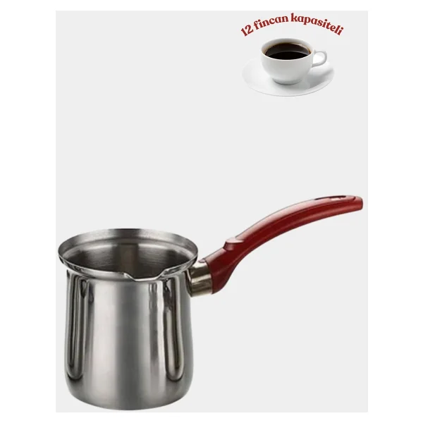 304 Çelik 350 Ml Kahve Süt Köpürtme Potu Sütlük Pitcher Cin502 - Görsel 8