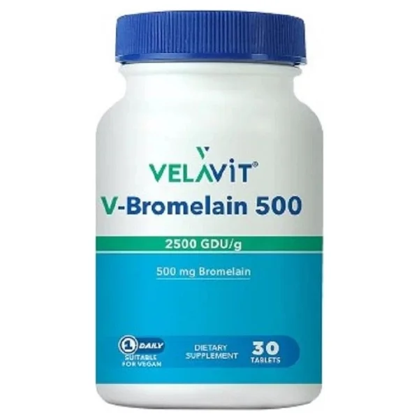 Velavit V-Bromelain 500 Mg 30 Tablet - Görsel 9