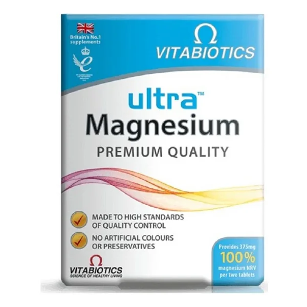 Vitabiotics Ultra Magnesium 60 Tablet - Görsel 6