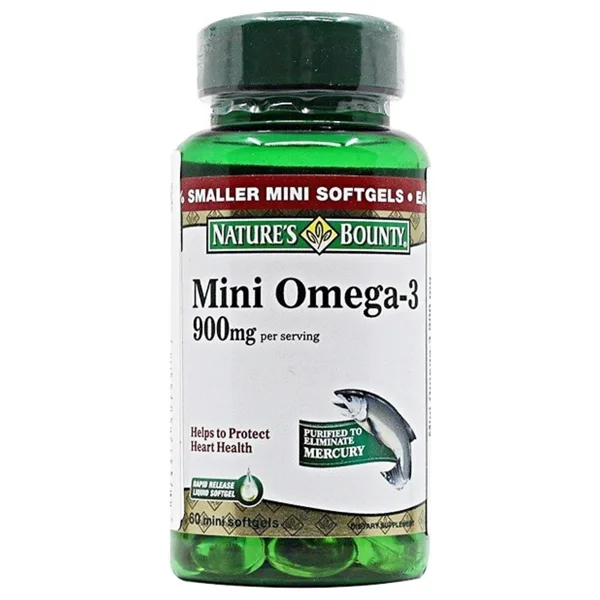 Nature's Bounty Mini Omega 3 900 Mg 60 Kapsül - Görsel 4