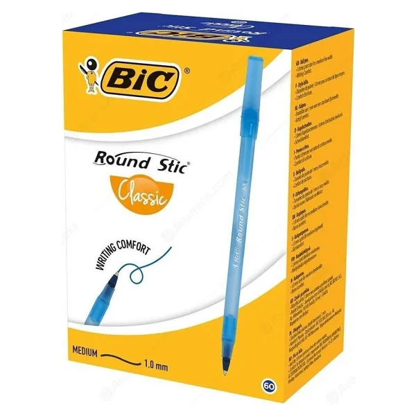 Bic Round Stic 60'lı Tükenmez Kalem - Görsel 2