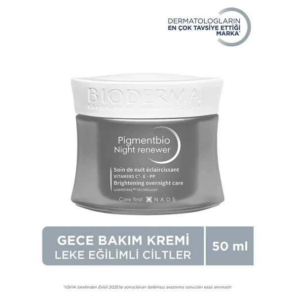 Bioderma Pigmentbio Night Renewer Aydınlatıcı Ve Sıkılaştırıcı Gece Kremi 50 Ml - Görsel 7