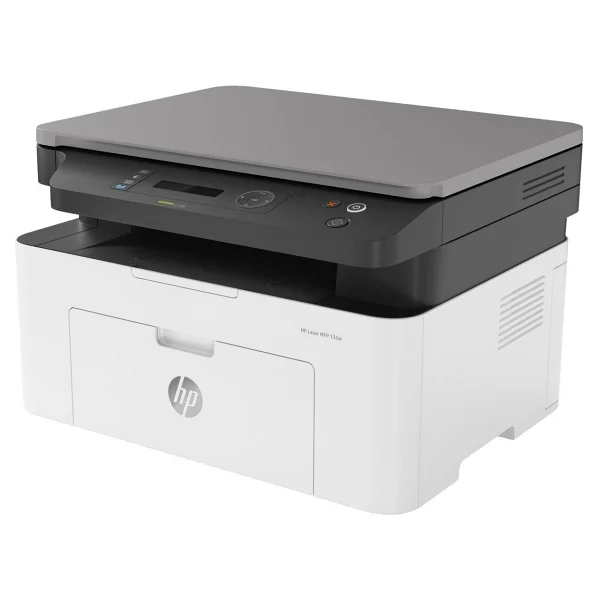 Hp Laser Mfp 135w 4zb83a Wi-Fi + Tarayıcı + Fotokopi Mono Çok Fonksiyonlu Lazer Yazıcı - Görsel 3