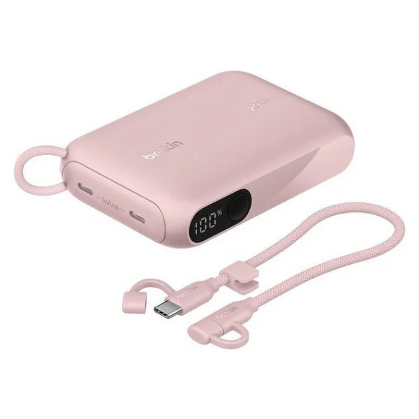 Belkin Boostcharge Bpb027hqpk Pembe 10000 mAh Hızlı Şarj Powerbank - Görsel 2