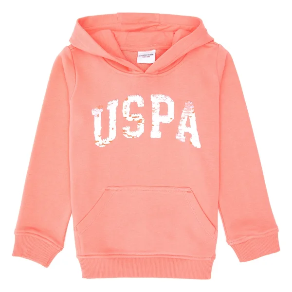 U.S. Polo Assn 50314312 Kapüşonlu Kız Çocuk Sweatshirt - Görsel 3