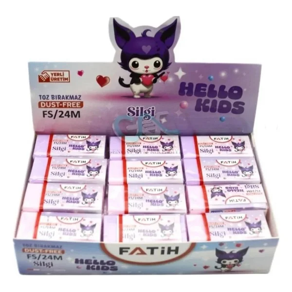 Fatih Silgi Hello Kids Pvc Soft Fs24 (24 Lü Paket) - Görsel 5