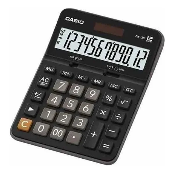 Casio Dx-12b 12 Haneli Masaüstü Hesap Makinesi - Görsel 3