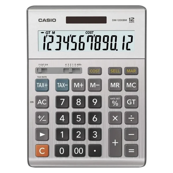 Casio Df-120fm 12 Haneli Masaüstü Hesap Makinesi - Görsel 5