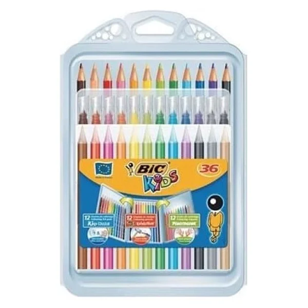Bic Kids 36'lı Karışık Boyama Seti - Görsel 4
