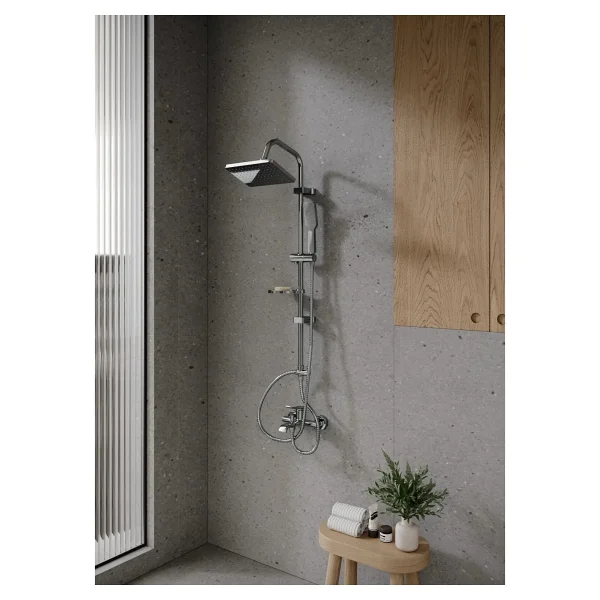 Creavit Sh630 Krom Duş Seti - Görsel 2