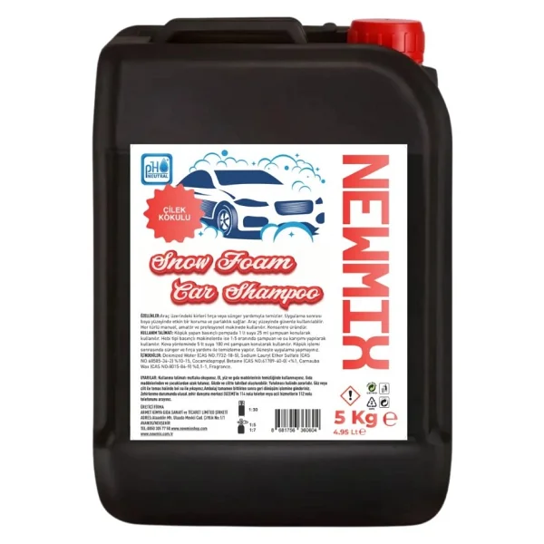 Newmix Snow Foam 5 Kg Oto Araba Şampuanı - Görsel 2