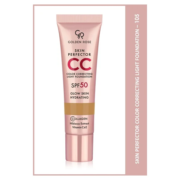 Golden Rose Skin Perfector Spf 50 105 Caramel 30 Ml Cc Krem - Görsel 2